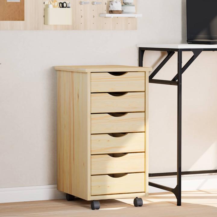 Produktbild vidaXL Rollschrank (39 x 34 x 65.50 cm)
