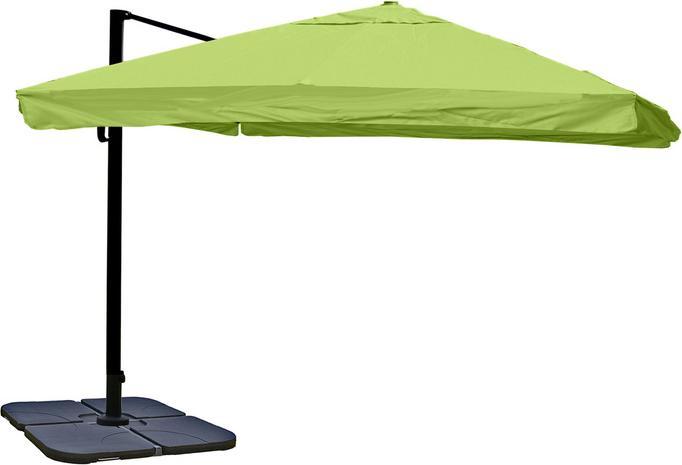 Image du produit Swisshandel24 Parasol de signalisation pour la gastronomie, parasol, 3x3m (Ø4,24m) polyester/alu 23kg - Flap (3 m)