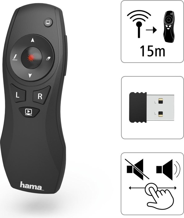 Actual product image Hama X-Pointer 6in1