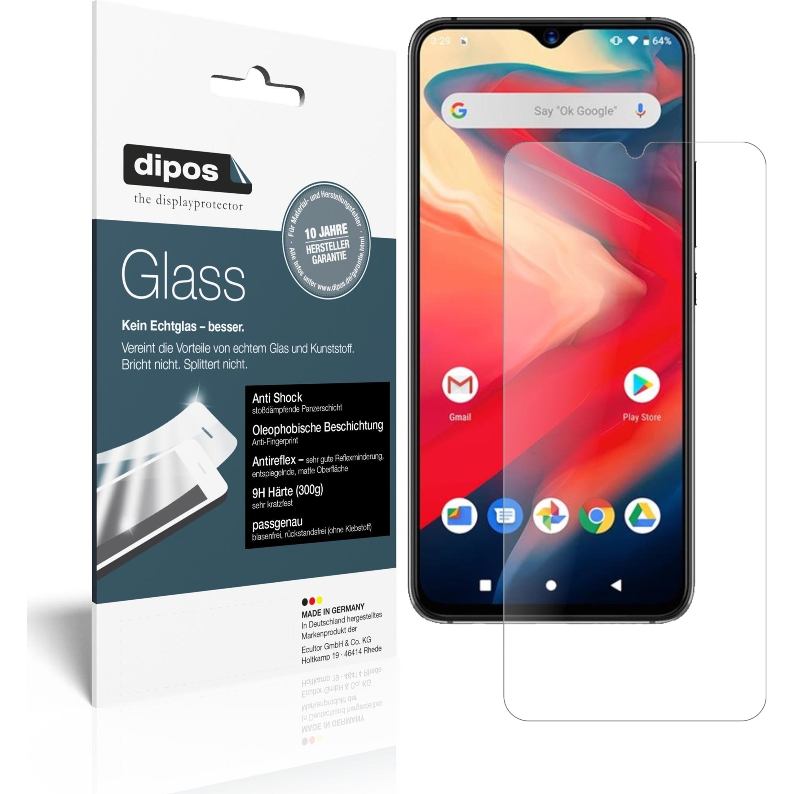 Dipos Displayschutz Anti-Shock (2 Stück, Umidigi S3 Pro), Smartphone Schutzfolie, Transparent