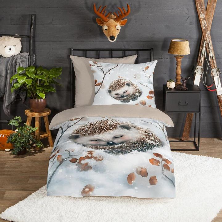 Actual product image Traumschlaf Igel (Bedding set, 135x200 cm + 80x80 cm)