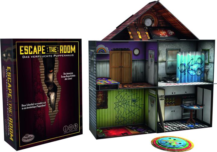 Produktbild Thinkfun Escape the Room 3 - Das verfluchte Puppenhaus (Deutsch)