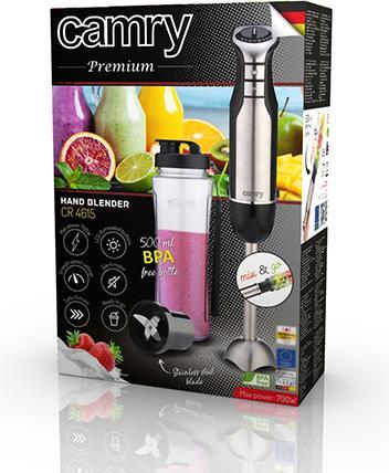 Actual product image Camry CR 4615 Hand and personal blender in one, Power 400W
