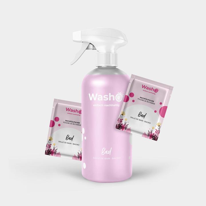 Actual product image Washo Surface cleaner plaster set