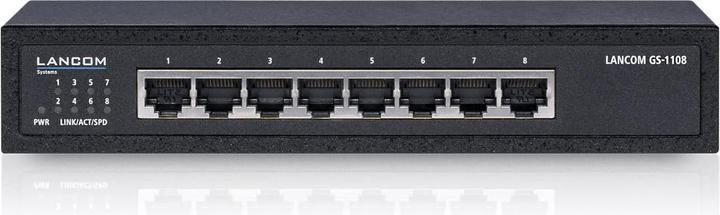 Immagine prodotto Lancom Systems GS-1108P Switch Gigabit Ethernet non gestito a 8 porte (8 porte)