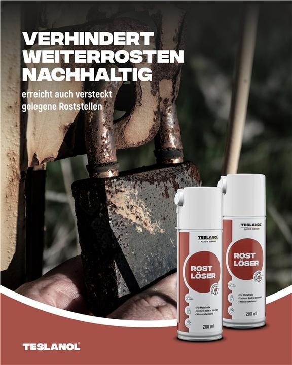 Actual product image Teslanol rust remover (200 ml)