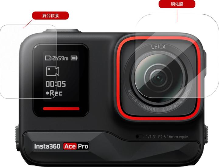 Actual product image Telesin S6-FLM-02-TIS (ACE PRO)