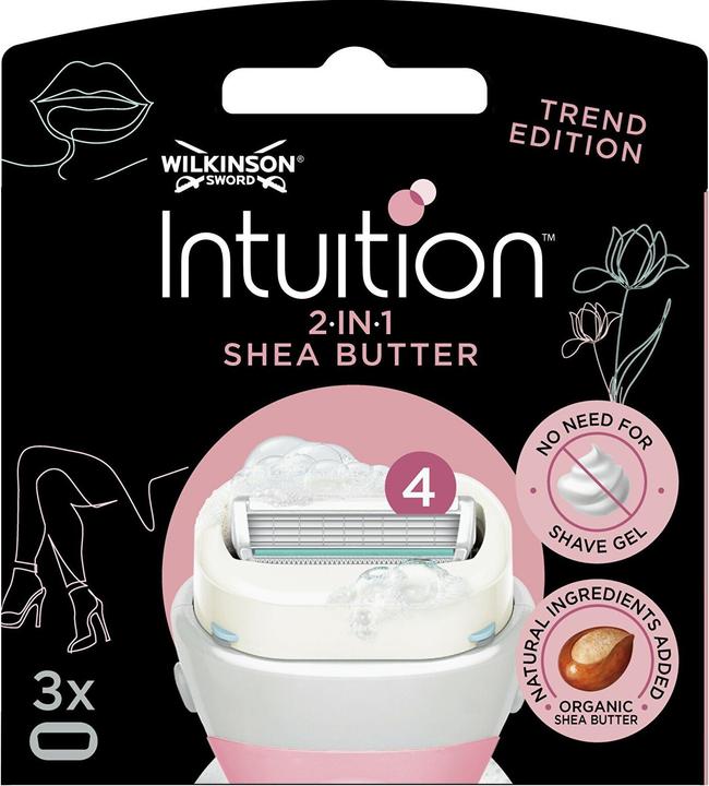 Wilkinson Intuition 2in1 Shea Butter Refill Blades - 3 blades (3 x)