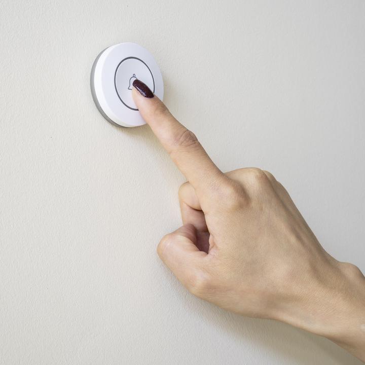 Produktbild PNI Drahtloser Türklingelknopf Safe House PG100, der nur mit dem drahtlosen Alarmsystem PG600 ko