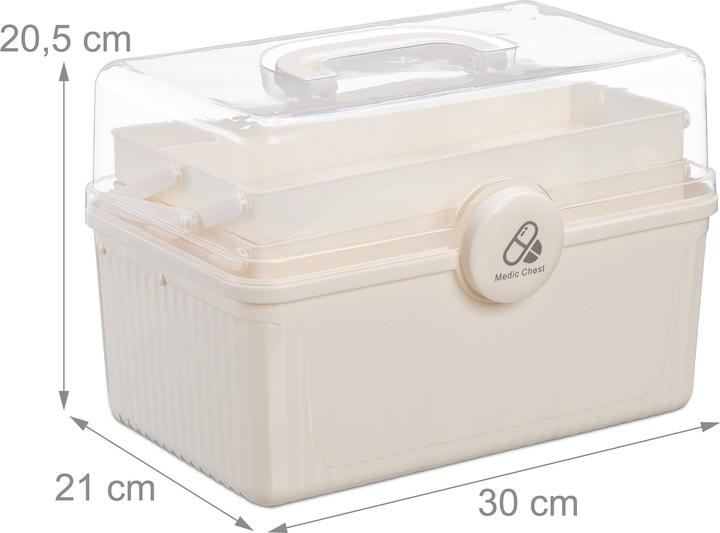 Actual product image Relaxdays Hausapotheke zum Ausklappen