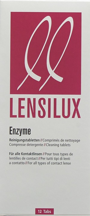 Produktbild Lensilux Proteinentfernung Enzyme Tabl (Hartlinsenpflege)
