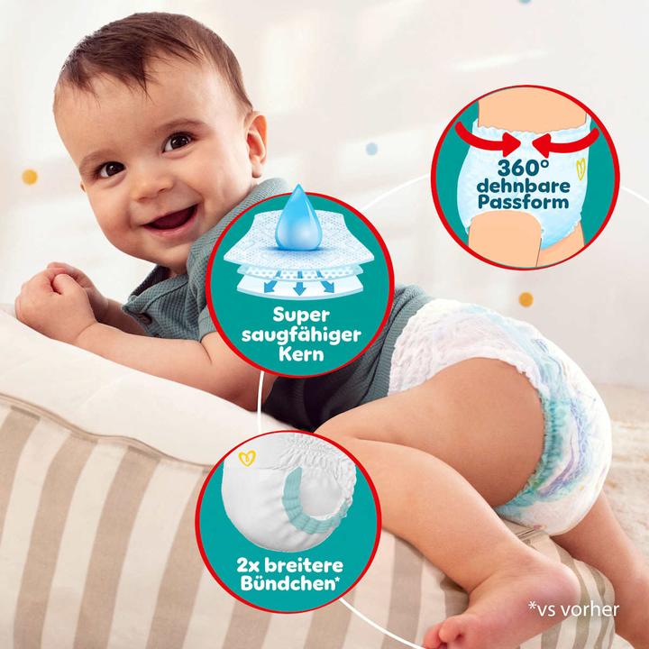 Produktbild Pampers Baby-Dry Pants (Gr. 8, Monatsbox, 117 Stk.)