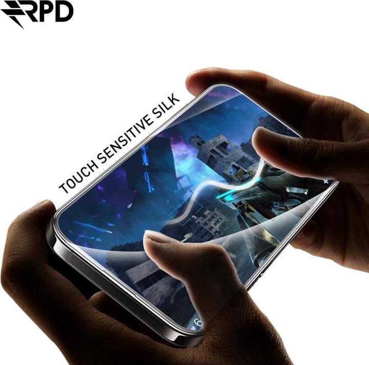 Actual product image RPD iPhone 13/13 Pro/14/16e - SilkTouch Premium armoured glass, edge-to-edge, transparent (1 Piece, Apple iPhone 14, Apple iPhone 13, Apple iPhone 16e, Apple iPhone 13 Pro)