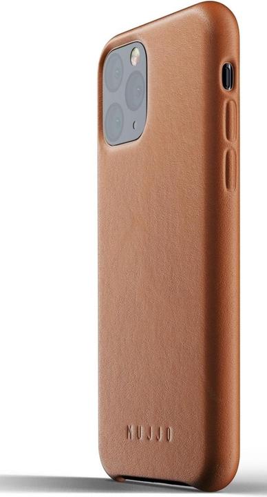 Mujjo Leather Case iPhone 11 Pro Max bruin (MUJJO-CL-003-TN) (Apple iPhone 11 Pro Max)