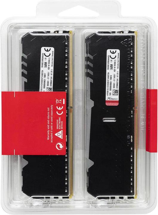 Produktbild HyperX DDR4-RAM FURY RGB 3600 MHz 4x 32 GB (4 x 32GB, 3600 MHz, DDR4-RAM, DIMM)