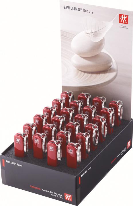 Zwilling Display 24 Multi-Tool m. Schlüsselanhänger, rot (Promo 20)