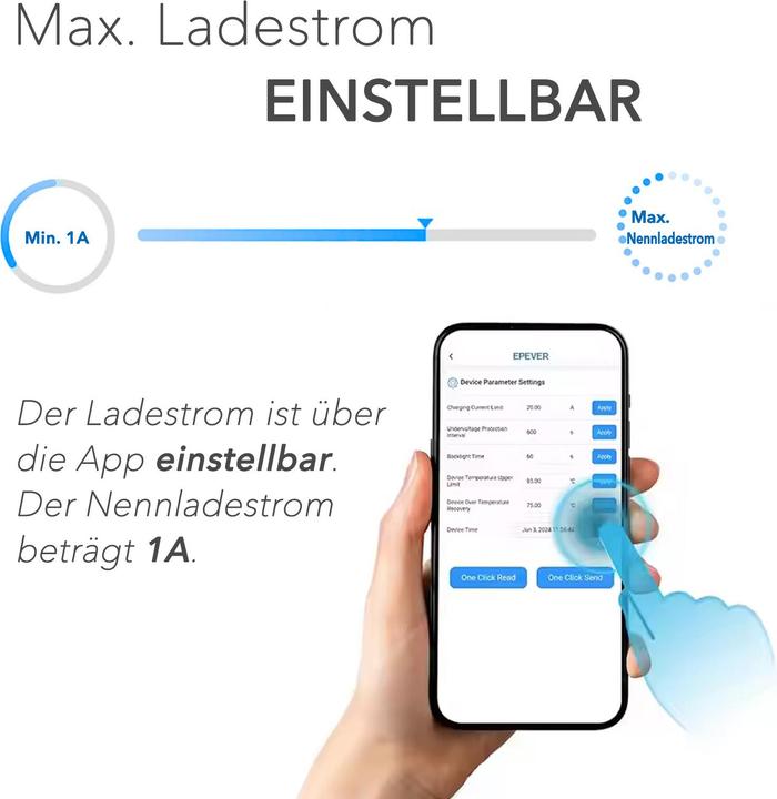 Produktbild Epever Laderegler