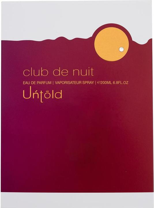 Immagine prodotto Armaf Club de Nuit Untold (Eau de parfum, 200 ml)
