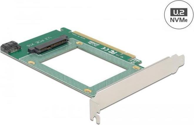 Actual product image Delock PCI Express x16 card to 1 x internal U.2 NVMe SFF-8639