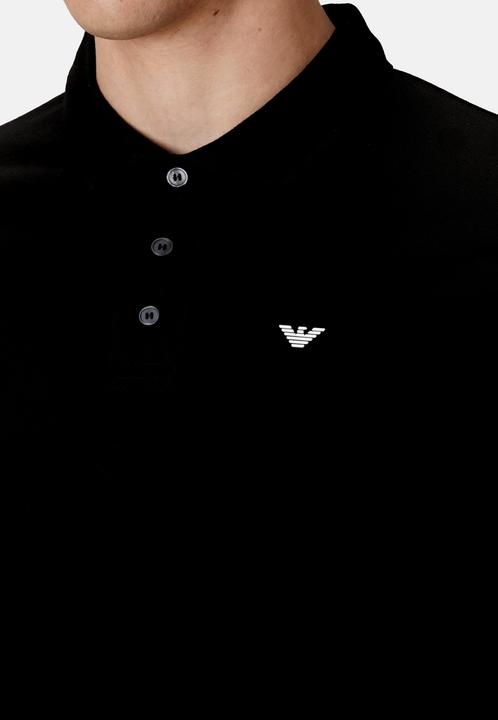 Image du produit Emporio Armani Poloshirt Kurzarmshirt mit Polokragen (L)