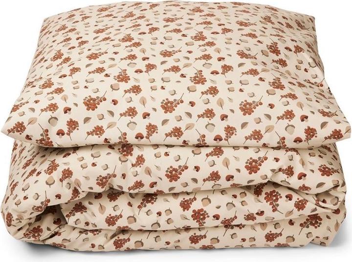 Nuuroo Bera Baby Bed Linen - Feuille d'automne (40 x 45 cm)