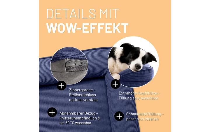 Produktbild Lumaland Hundebett Indoor Cord M (Hund)