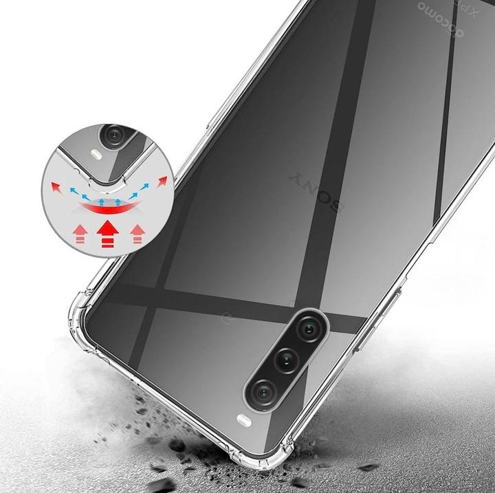 Image du produit Screenguard Sony Xperia 10 V Housse Crystal Soft Airbag Bumper (Sony Xperia 10 V)