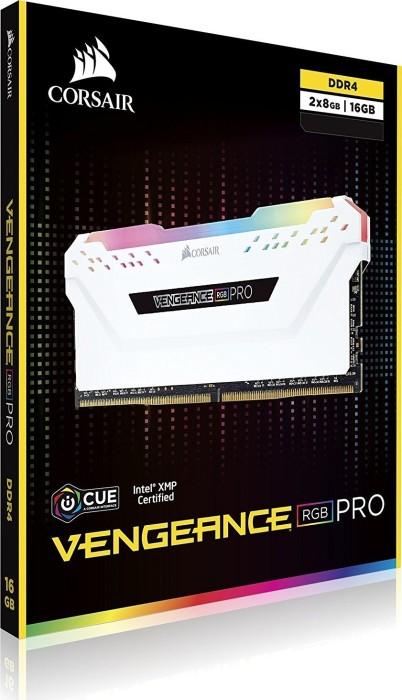 Productafbeelding Corsair Vengeance RGB Pro (2 x 8GB, 3600 MHz, DDR4 RAM, DIMM 288 pin)