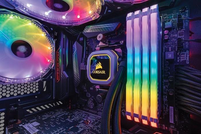 Productafbeelding Corsair Vengeance RGB Pro (2 x 8GB, 3600 MHz, DDR4 RAM, DIMM 288 pin)