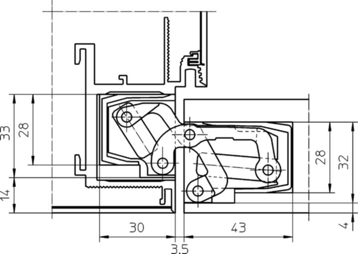 Actual product image Simonswerk Object tapes TECTUS TE 541 3D FVZ