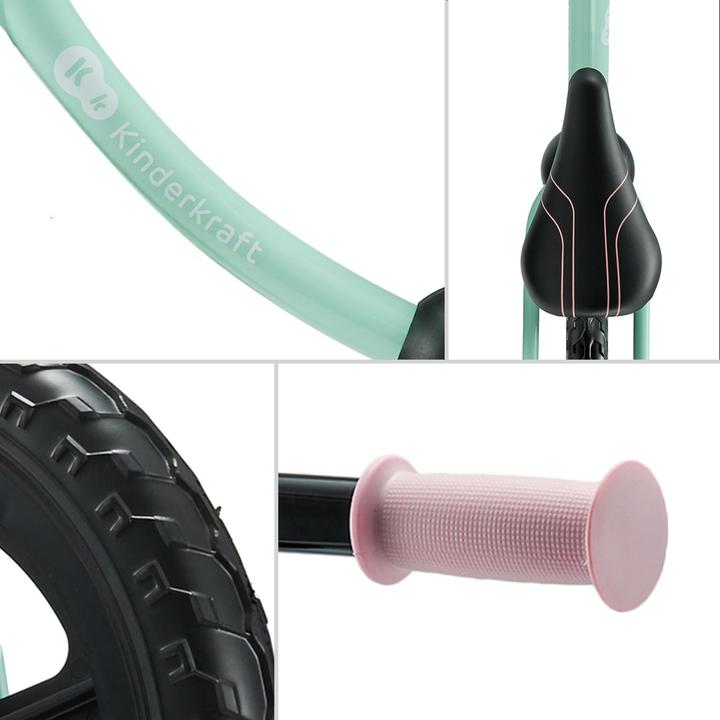 Produktbild KinderKraft balance bike 2WAY NEXT 2025 CANDY MINT