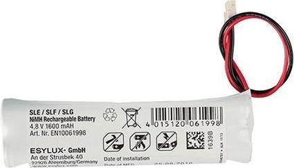 Actual product image Esylux Battery SLe/SLf Battery 4.8V/1.6 Ah - Battery - 1,600 mAh (1 pcs., Device specific, 1600 mAh)