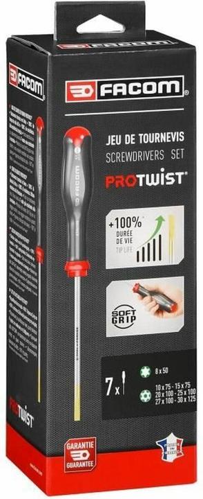 Produktbild Facom PROTWIST® Schraubendreher Set 7-tlg (Pin-torx)