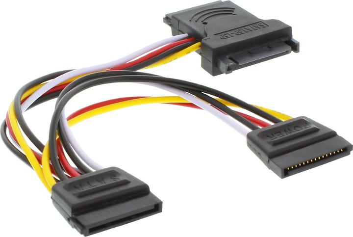 InLine Câble adaptateur d'alimentation SATA