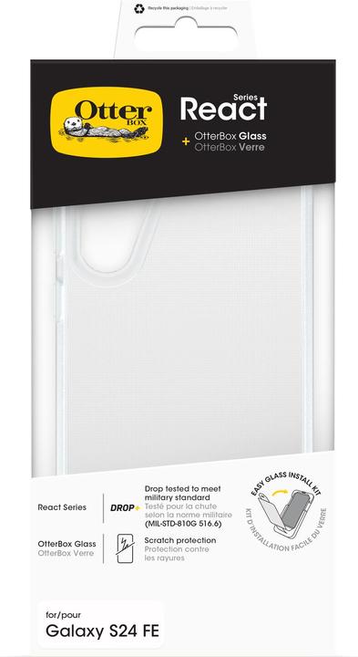 Immagine prodotto OtterBox React + Glass Bundle - Kit (Samsung Galaxy S24 FE)