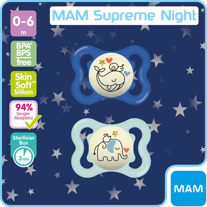 Image du produit MAM Nuit suprême (2 x, jusqu'à 6 M.)