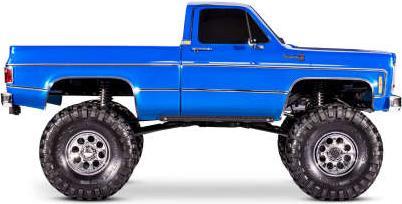 Produktbild Traxxas TRX-4 Chevy K10 High-Trail Elektro Brushed Crawler 4WD 1:10 RTR Blau (RTR Ready-to-Run)