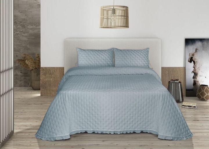 Productafbeelding Pierre Cardin Steppdecke AROA Blau Einzelmatratze (2 Stücke) (180 x 270 cm)
