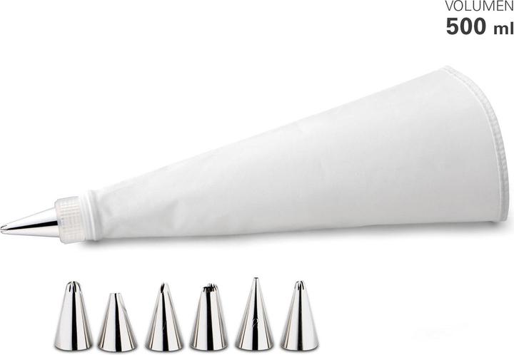 Produktbild Weis Spritzbeutel Set 6 Tüllen (Spritzbeutel Set)