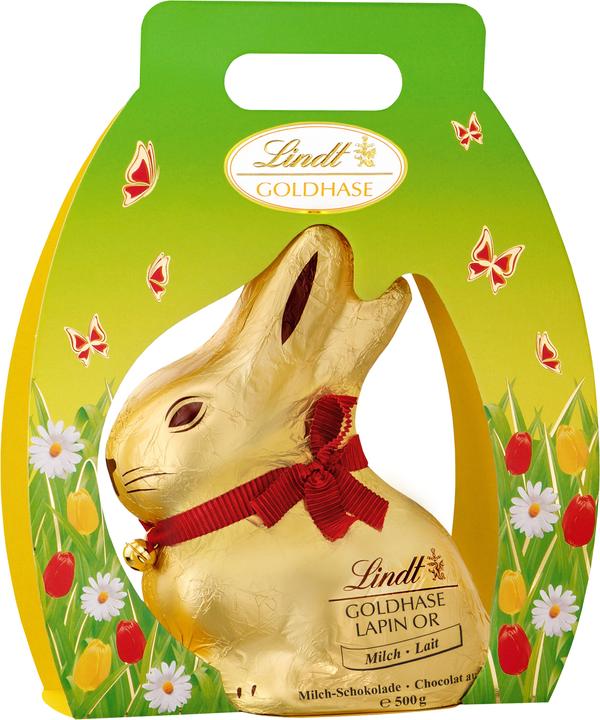 Produktbild Lindt Goldhase Milch Tragtasche (500 g)