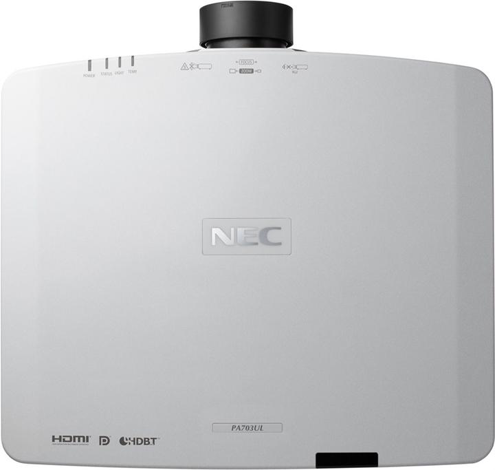 Produktbild NEC PA703UL - 3-LCD-Projektor - 3D - 7000 ANSI-Lumen - WUXGA (1920 x 1200) (Full HD, 7000 lm, 1.3:1)