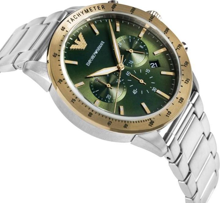 Immagine prodotto Emporio Armani Mario Herrenuhr (Cronografo, Orologio da polso analogico, 43 mm)