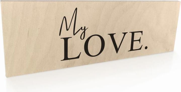 Image du produit Trenddeko Mon amour (30 x 10 cm)