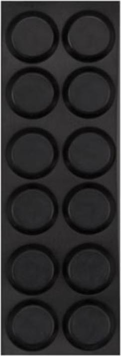 Actual product image Velleman Rubber Foot