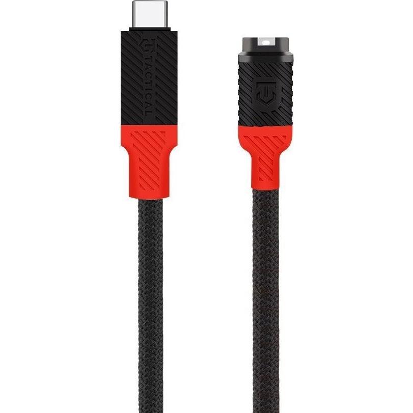 Source Tactical Recce 3:20 cable for Garmin USB-C Black/Red, Smartwatch Zubehör