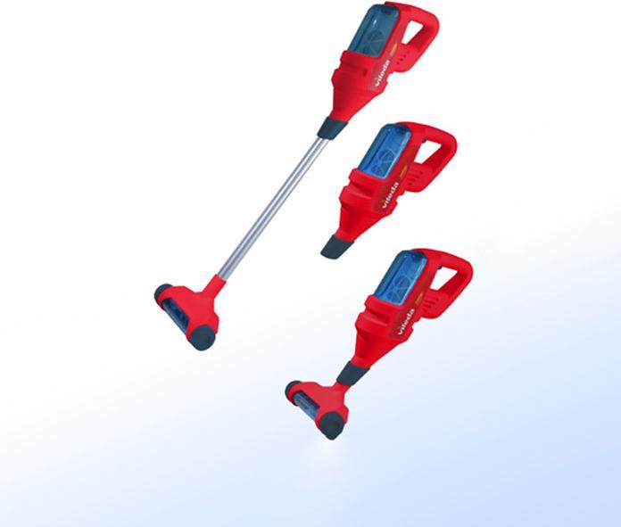 Produktbild Theo Klein Vileda Besenwagen mit Upright Staubsauger