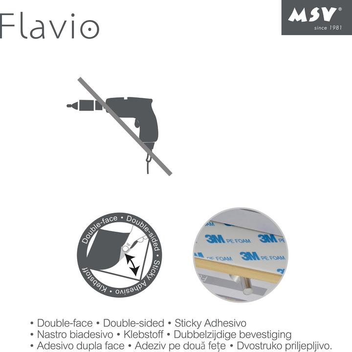 Immagine prodotto MSV Gancio in acciaio inox e bambù Flavio