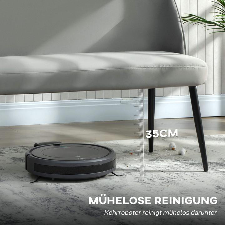 Image du produit Homcom Sofa Polyester, Metall Grau (2 places)