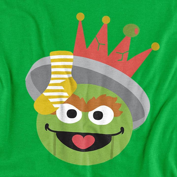 Actual product image Unisex Adult Oscar The Grouch Nutcracker Christmas T-Shirt (4XL)