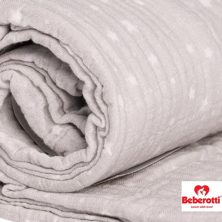 Produktbild Beberotti Organic Musselin Wickeldecke (120 cm, 120 cm)